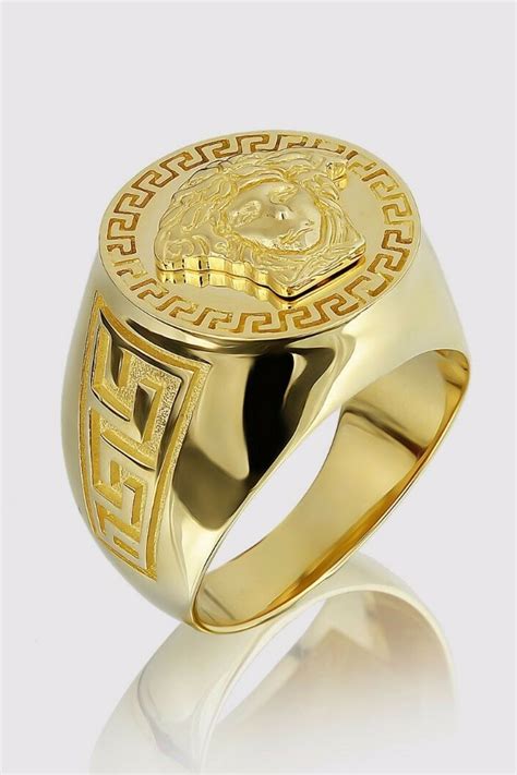 mens versace ring cheap|Versace gold chains for men.